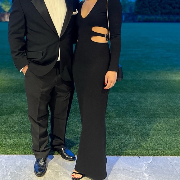 Staud Black Chantal cut-out maxi dress XS - Picture 8 of 8